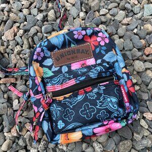 Union Bay Outlander Mini Backpack Purse Floral Paisley